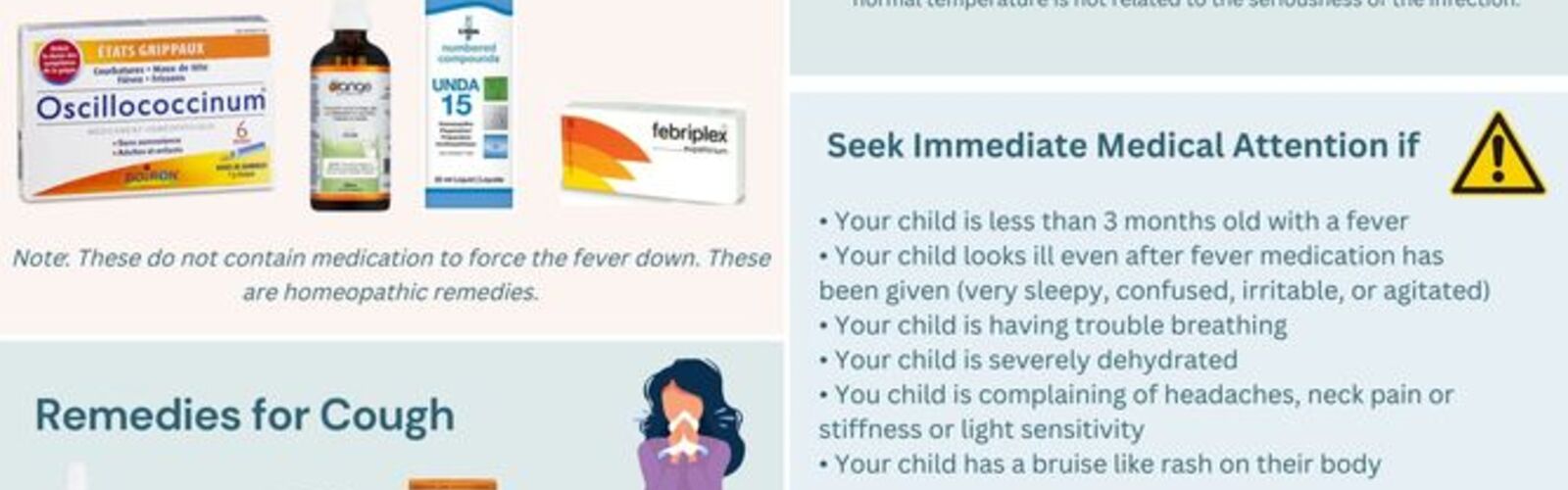 What to do when kids get sick