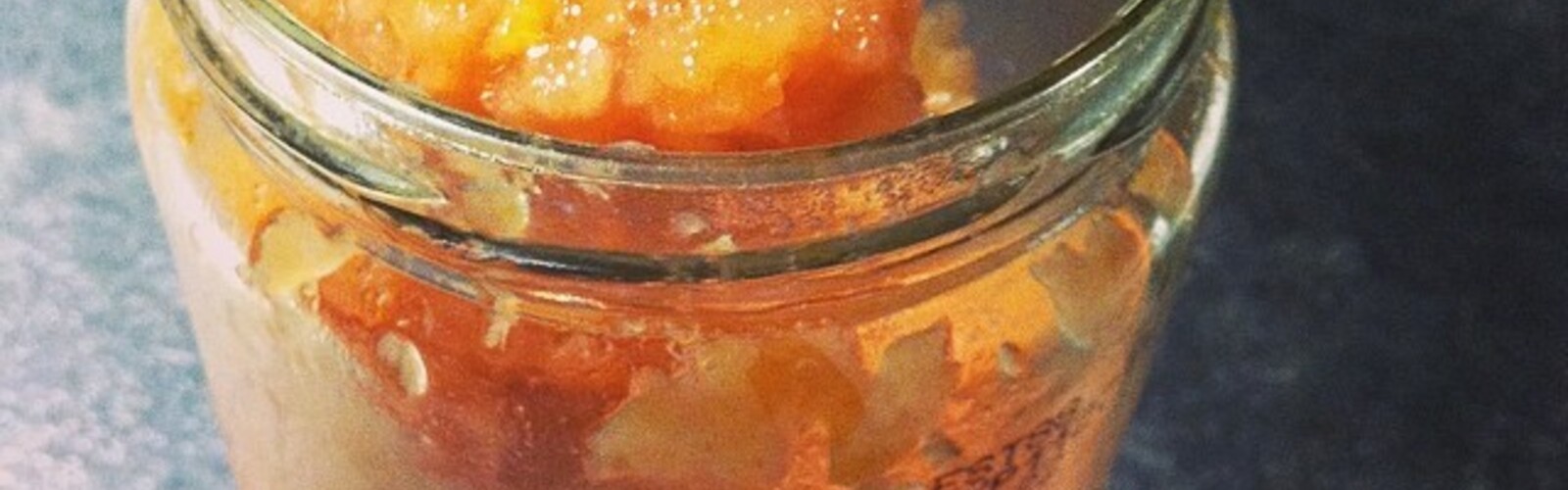 “Juicing Left Over” Lemon Apple Marmalade