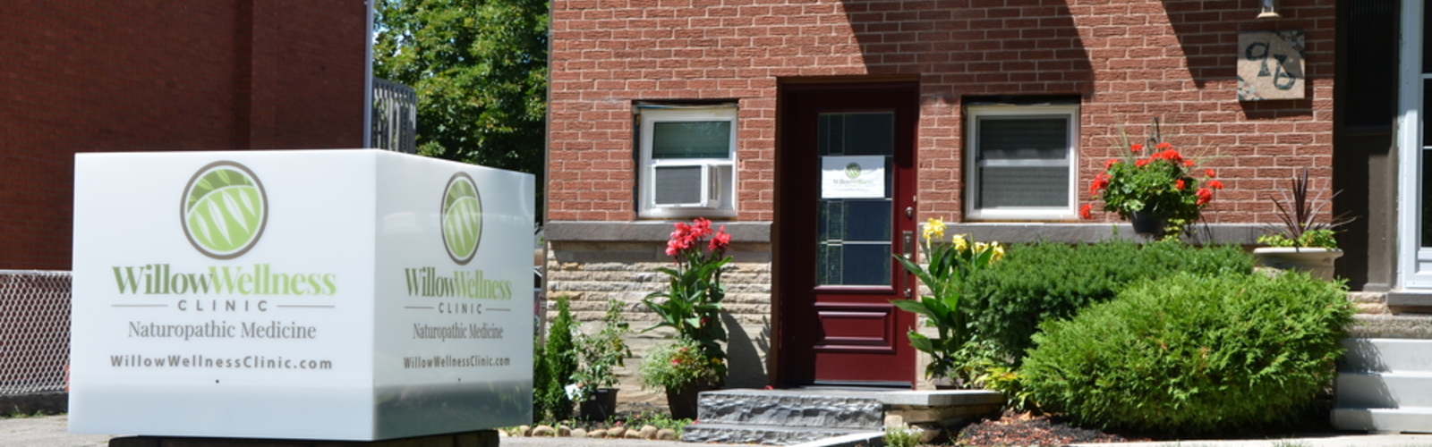 Our new sign and website